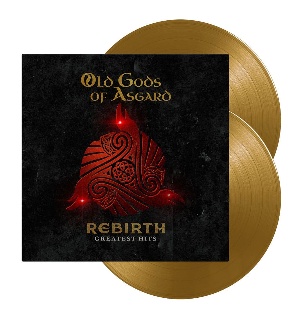Old Gods of Asgard Rebirth Greatest Hits Vinyl 2xLP Gold