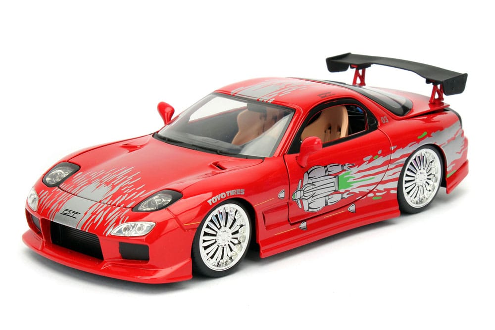 Fast and Furious 1993 Mazda RX7 Diecast Model 124