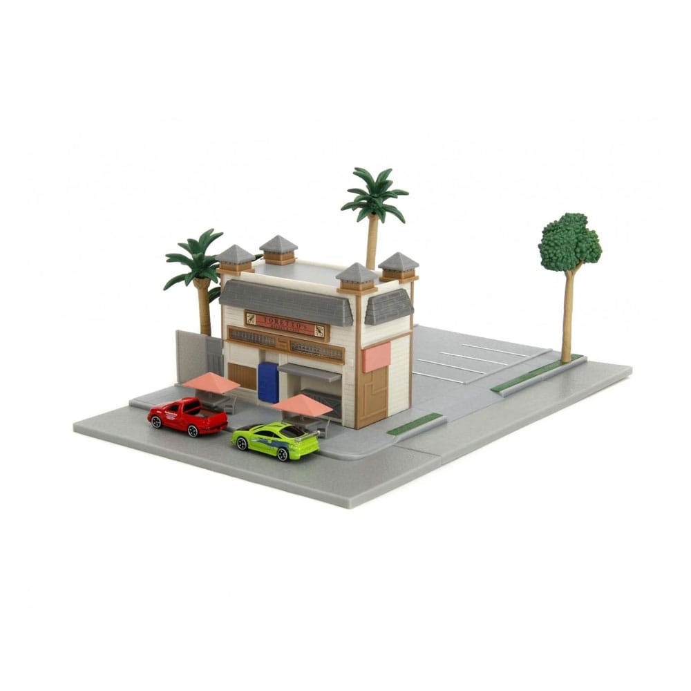 Fast and Furious Toretto’s Café Nano Scene Nano Metalfigs