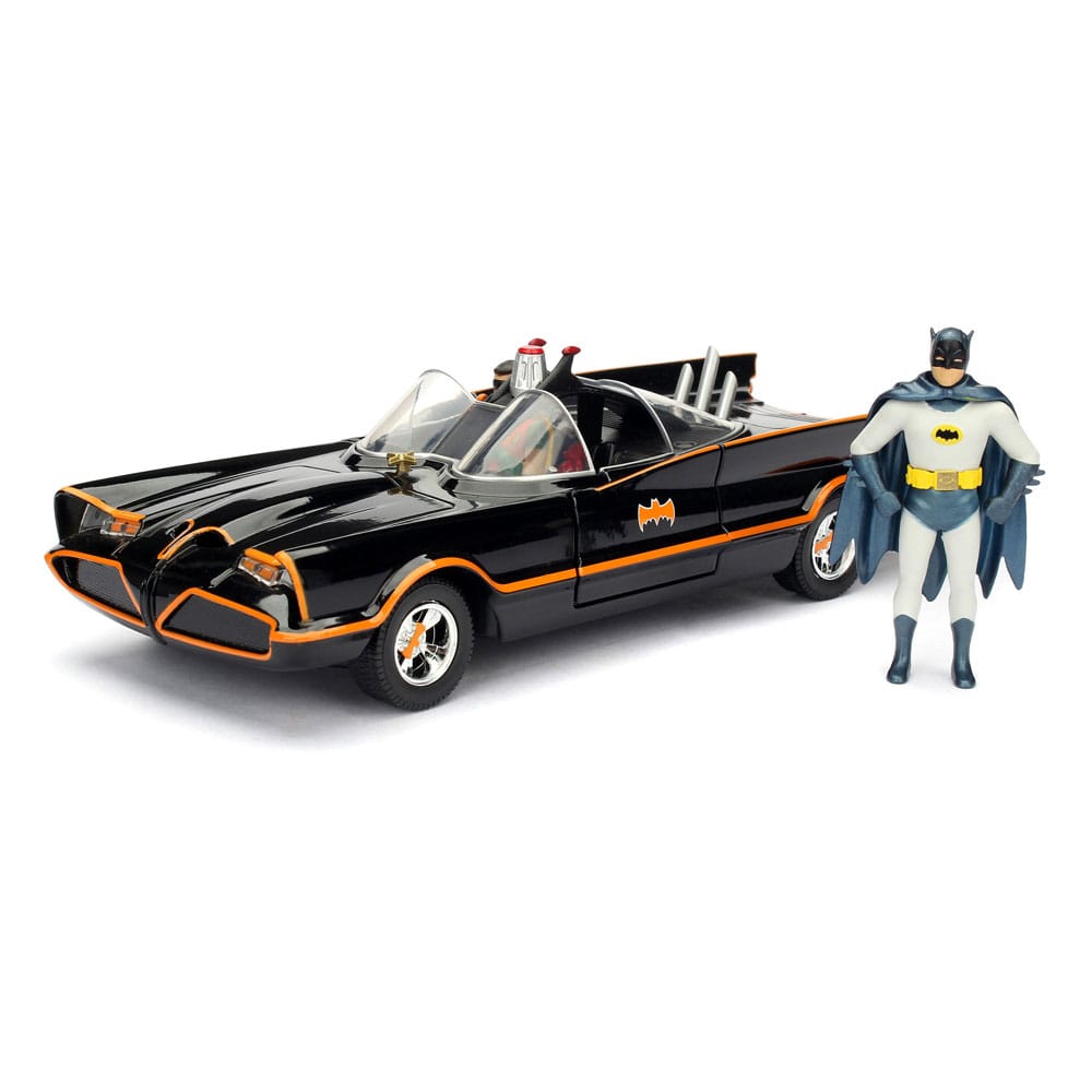 DC Comics Batman 1966 Classic Batmobile Diecast Model 124