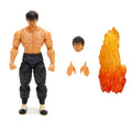 Ultra Street Fighter II The Final Challengers Fei-Long 6" Action Figure, close-up detail