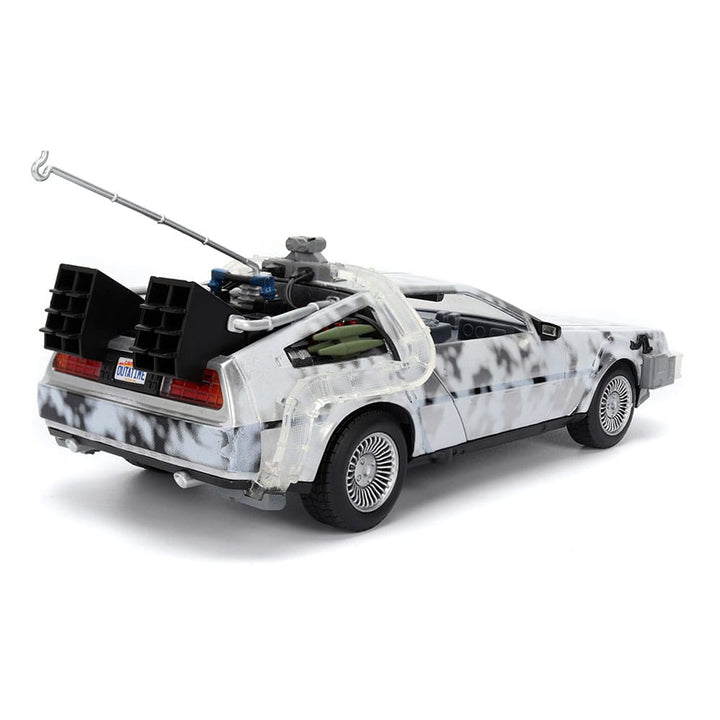 Back to the Future Diecast Model 1 24 Scale Time Machine Frost