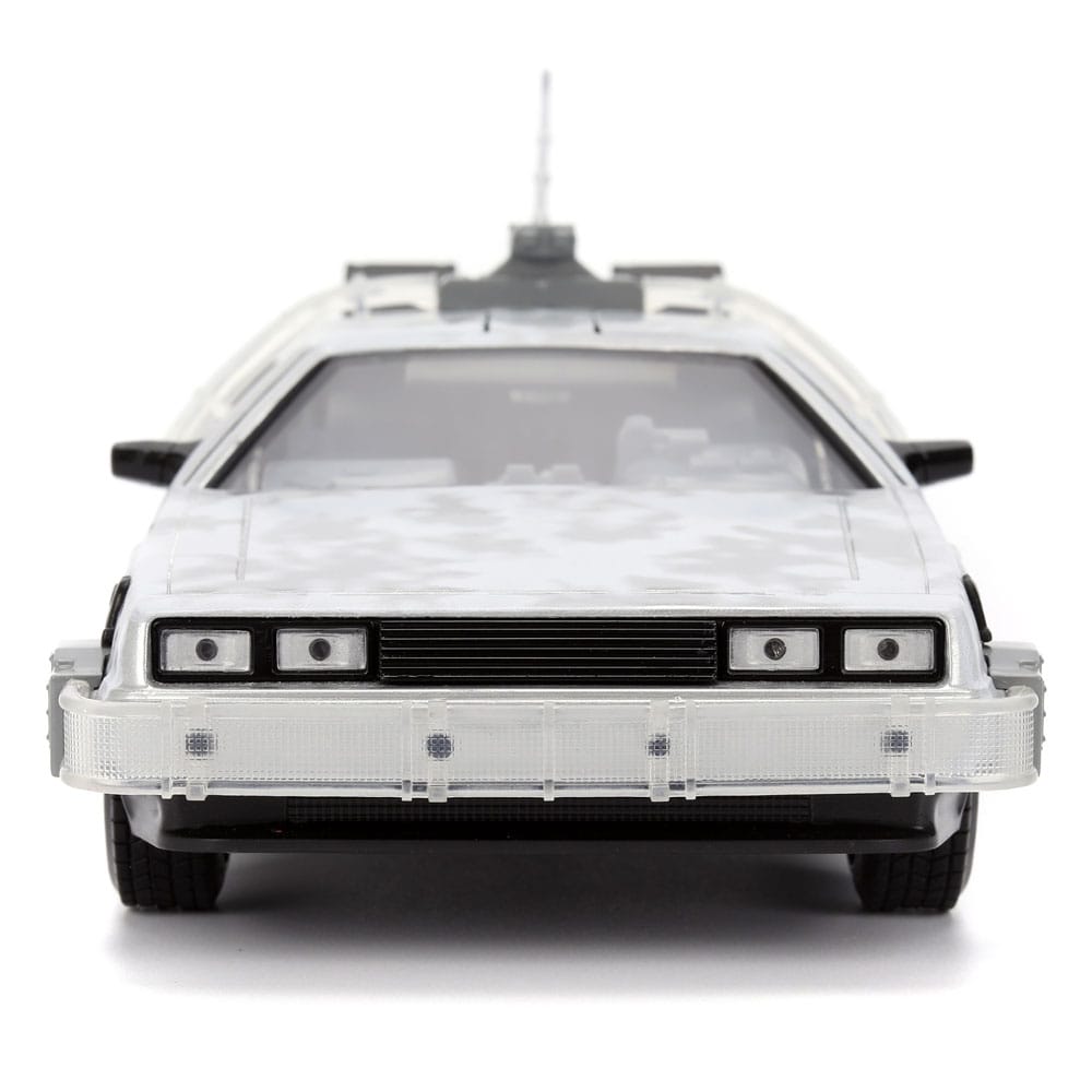 Back to the Future Diecast Model 1 24 Scale Time Machine Frost