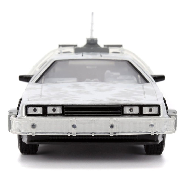 Back to the Future Diecast Model 1 24 Scale Time Machine Frost