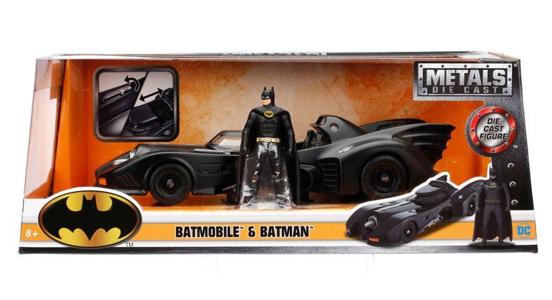Batman 1989 Batmobile Diecast Model 124