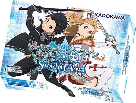 Sword Art Online Sword of Fellows Board Game German Version