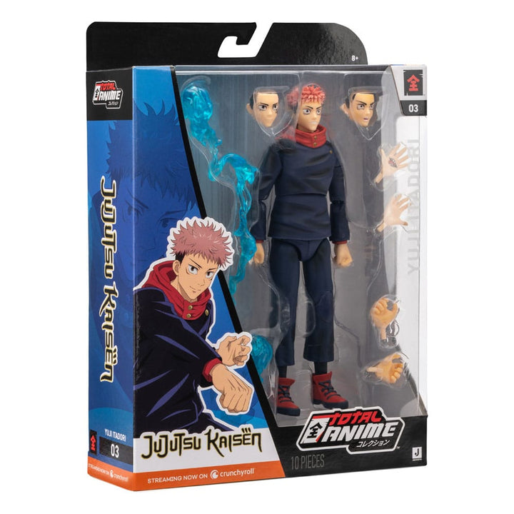 Total Anime Jujutsu Kaisen Yuji Itadori 6.7" Scale Action Figure