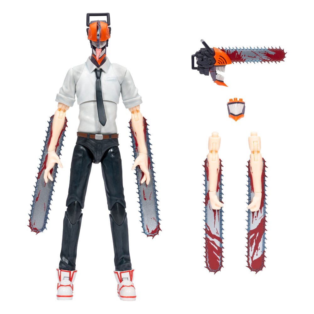Total Anime Chainsaw Man 6.6" Action Figure with Accessories