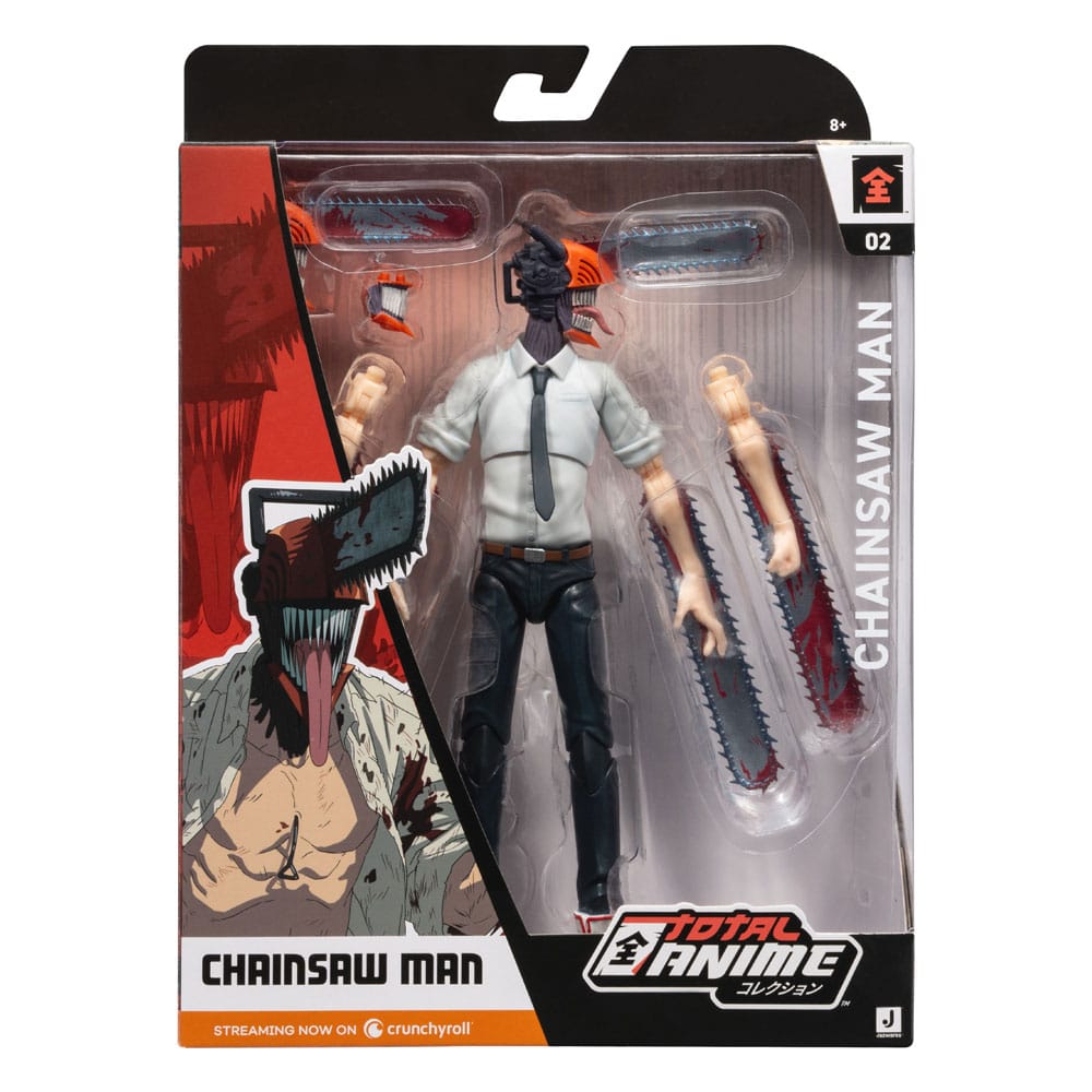 Total Anime Chainsaw Man 6.6" Action Figure with Accessories
