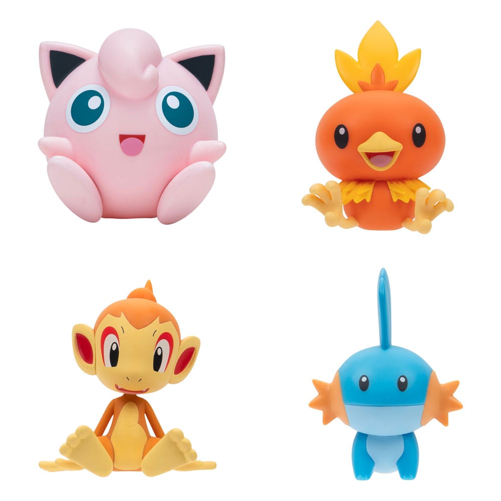 Pokemon Vinyl Figures Wave Assortment 11 cm 4 Pack