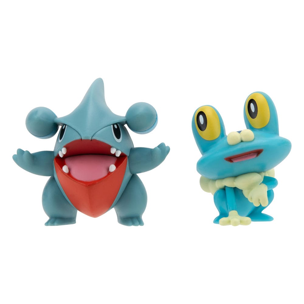 Pokemon First Partner Battle Figure 2 Pack Gible and Froakie 5 cm