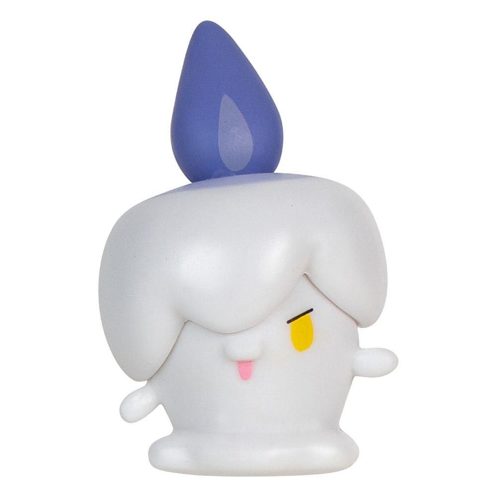 Pokémon Pikachu (Female) and Litwick and Slowpoke 1.9" Scale Battle Figure Set (3-Pack)