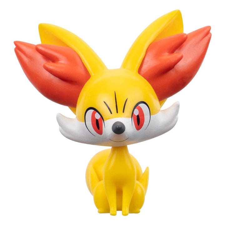Pokémon Fennekin, Lechonk, Sirfetch'd 1.9" Scale Battle Figure Set (Pack-3)