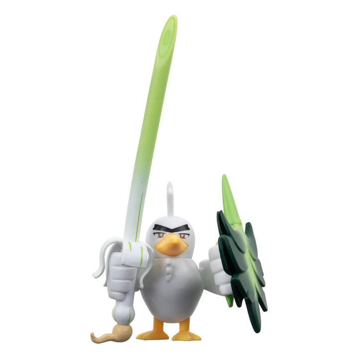 Pokémon Fennekin, Lechonk, Sirfetch'd 1.9" Scale Battle Figure Set (Pack-3)