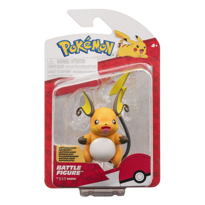 Pokémon Raichu 2" Scale PVC Battle Figure