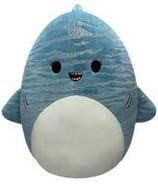 Squishmallows 12" Lamar the Blue Whale Shark Plush
