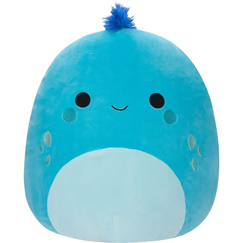 Squishmallows 16'' Cyan Blue Iguana With Blue Hair Plush