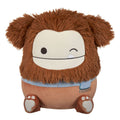 Squishmallows Plush Figure Winking Brown Bigfoot with Scarf Benny 30 cm, alternate view