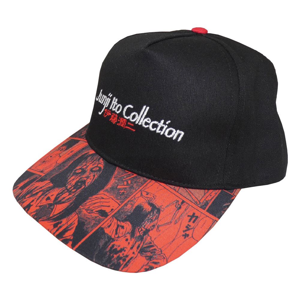 Junji Ito Logo Curved Bill Cap