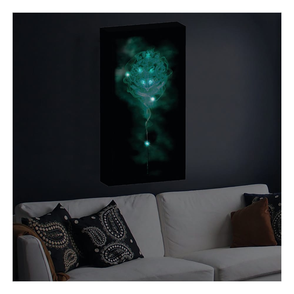 Harry Potter Canvas Poster Wizarding World With Light