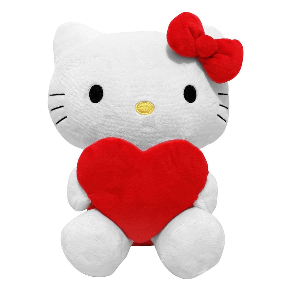 Sanrio Hello Kitty Heart Plush Figure 14 cm