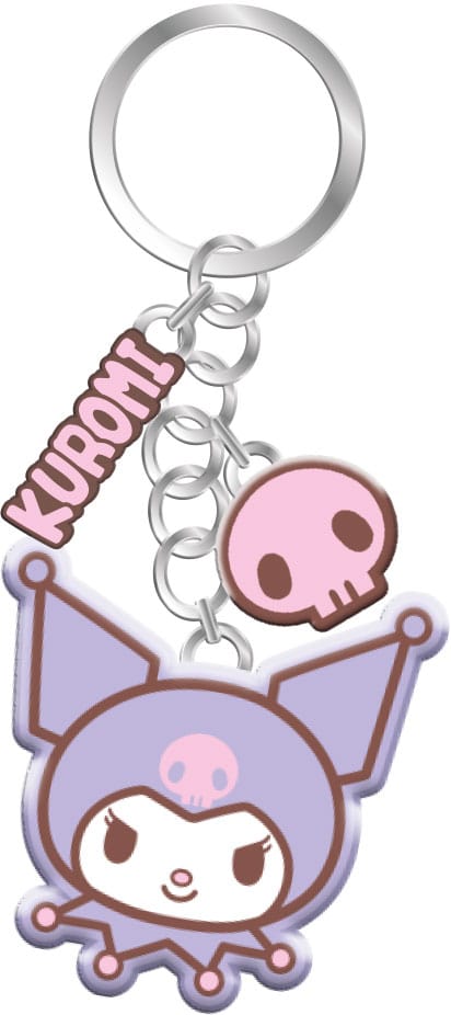 Sanrio Kuromi Metal Keychain