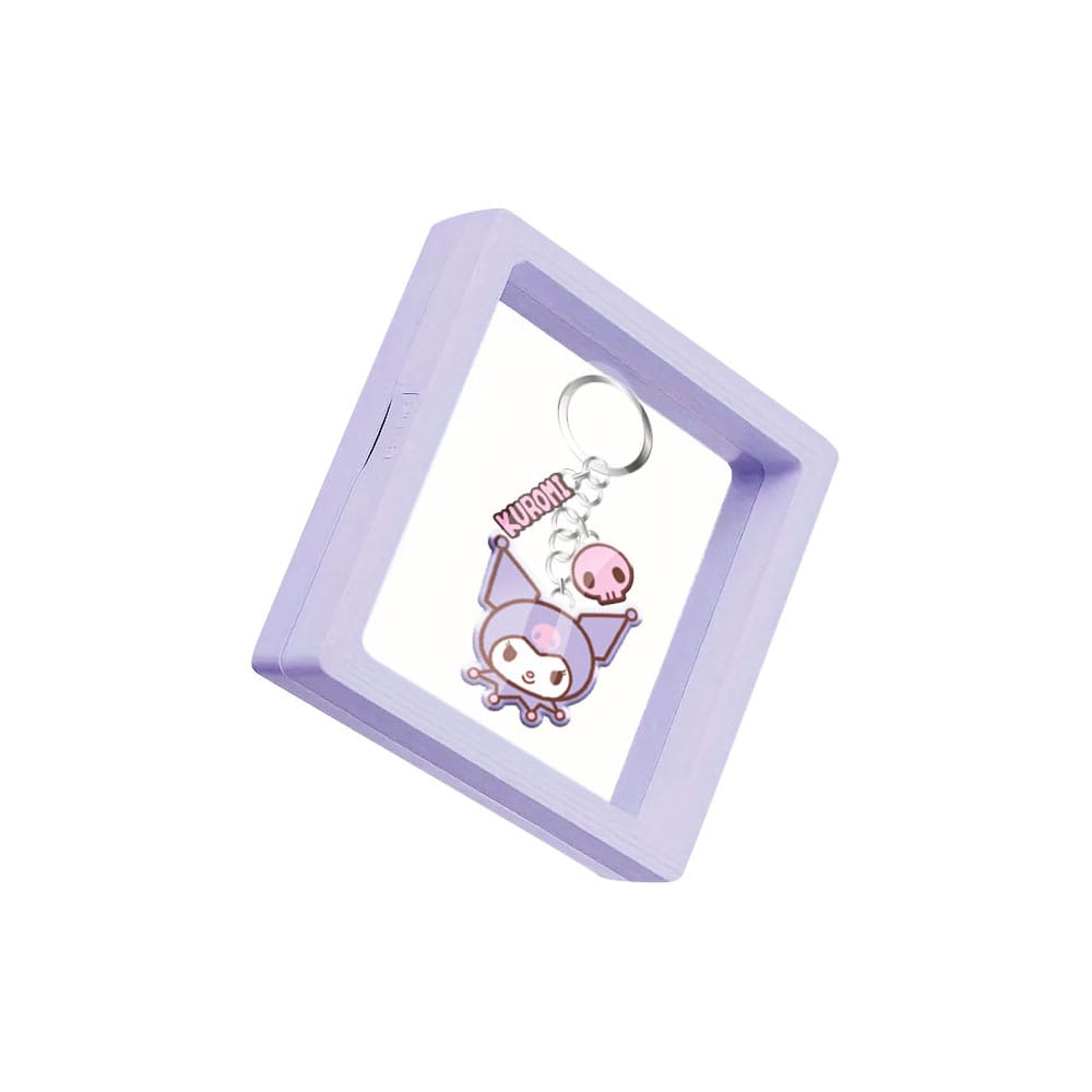 Sanrio Kuromi Metal Keychain