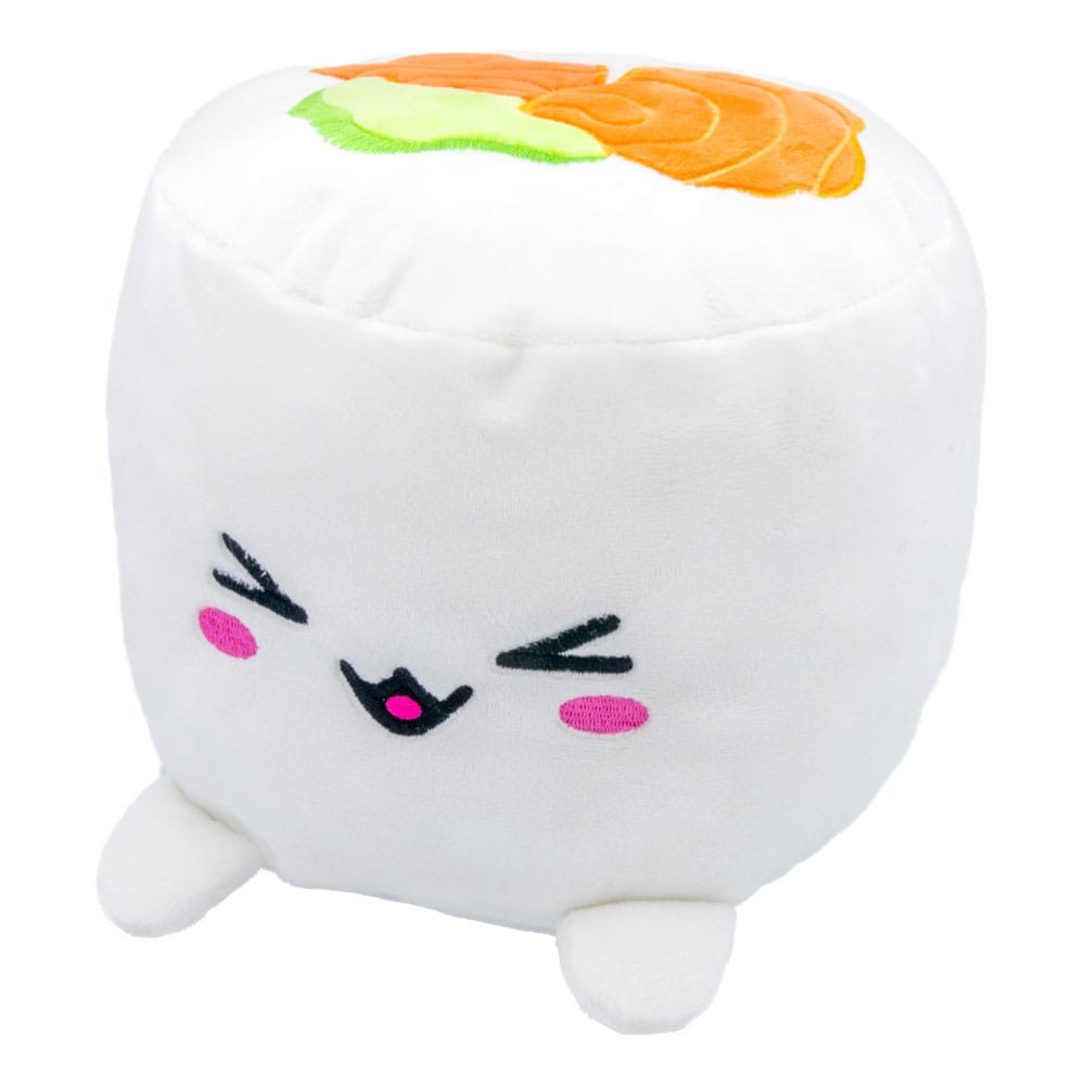Plushi Uramaki Sushi with Salmon Plushi Plush Figure 20 cm