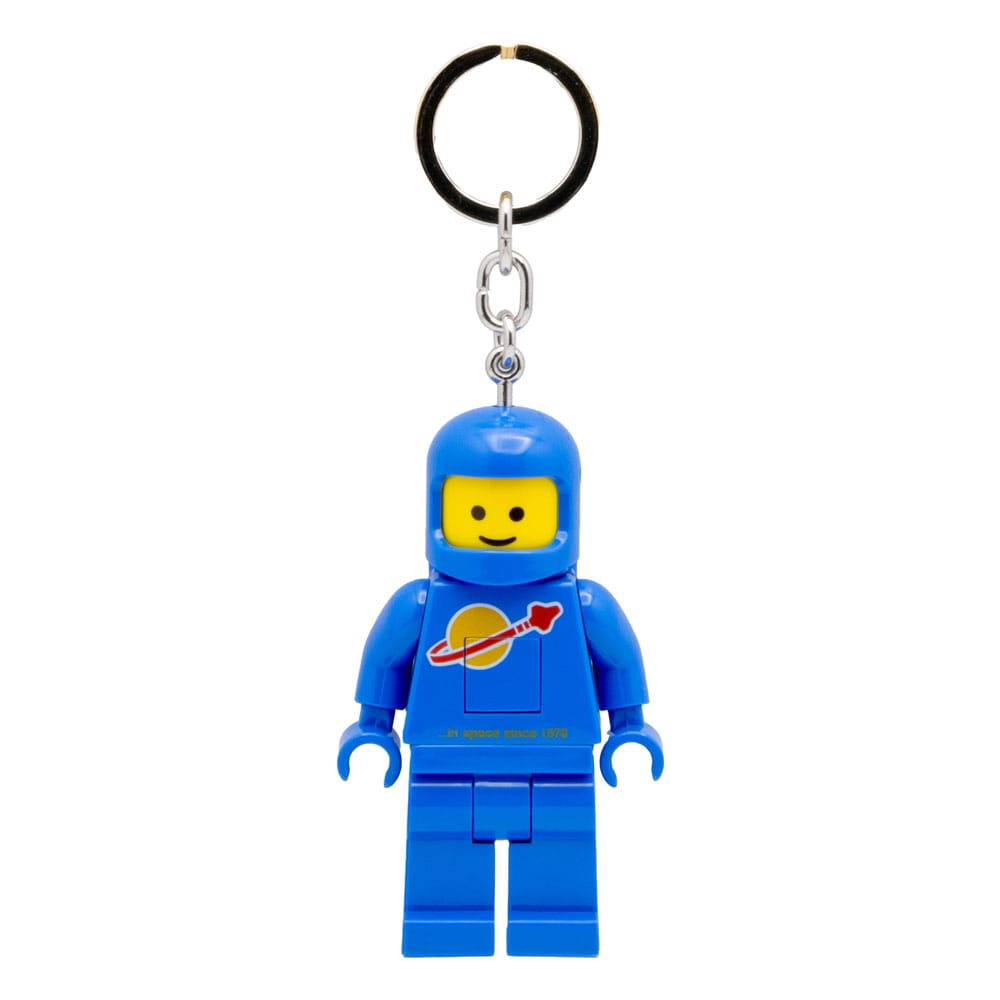 LEGO Astronaut Blue Light Up Keychain 8 cm