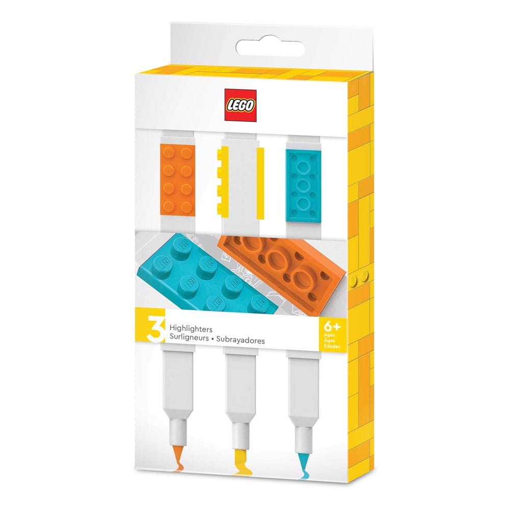 LEGO Bricks Highlighters 3 Pack