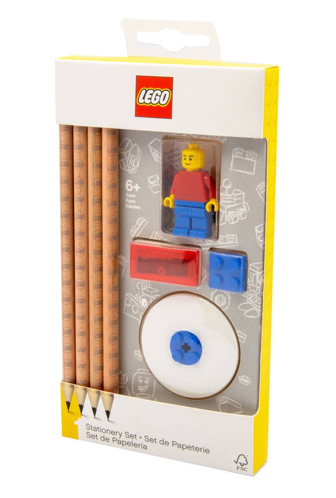 LEGO Stationery Set with Topper