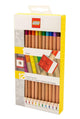 LEGO Coloured Pencil Set 12 Pack with Topper