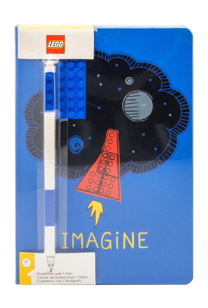LEGO Imagine Notebook with Pen Stationery Set