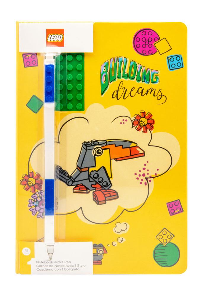 LEGO Building Notebook with Pen Stationery Set