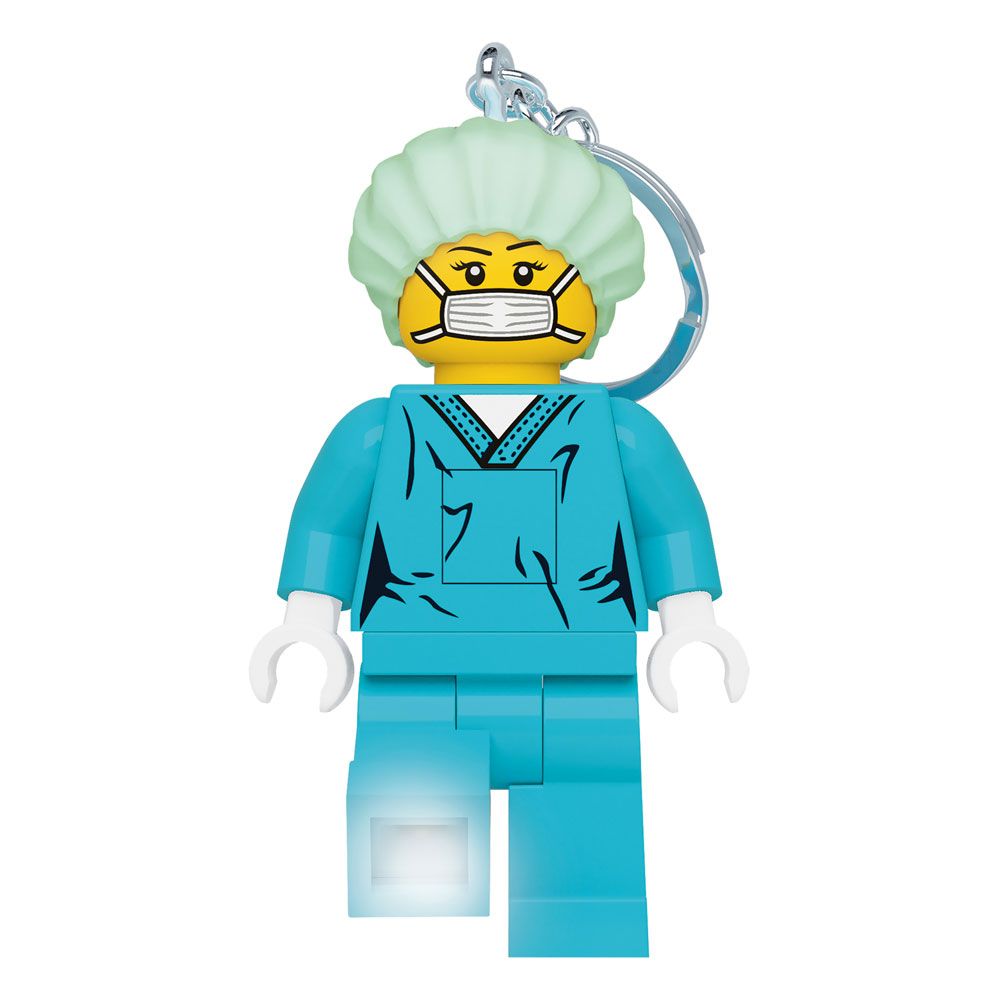 LEGO Classic Surgeon Light Up Keychain 8 cm