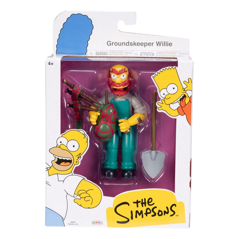 The Simpsons Mini Action Figure Assortment, rear view