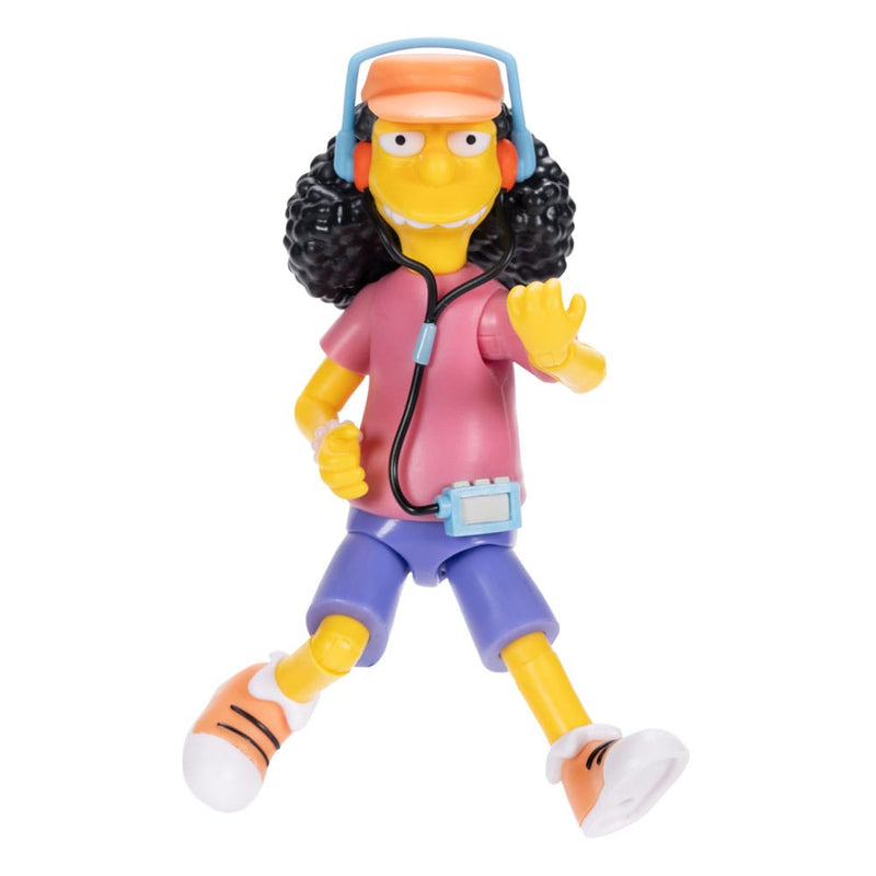 The Simpsons Mini Action Figure Assortment, showing reverse