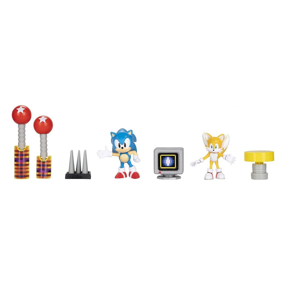 Sonic The Hedgehog 30th Anniversary Diorama Playset 6 cm