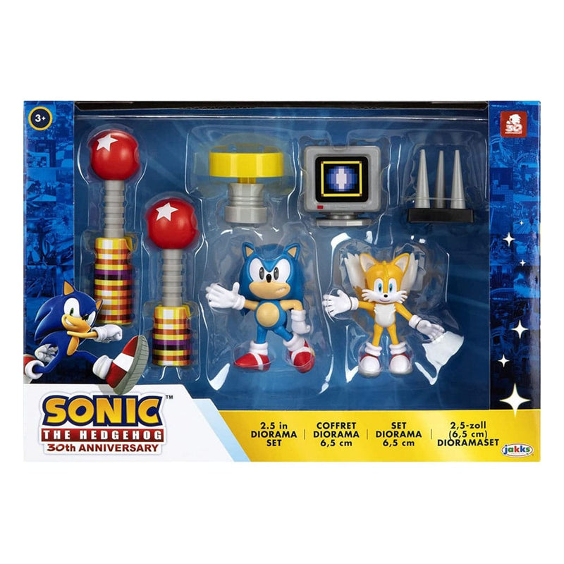 Sonic the Hedgehog 2.5" Action Figure Diorama Set