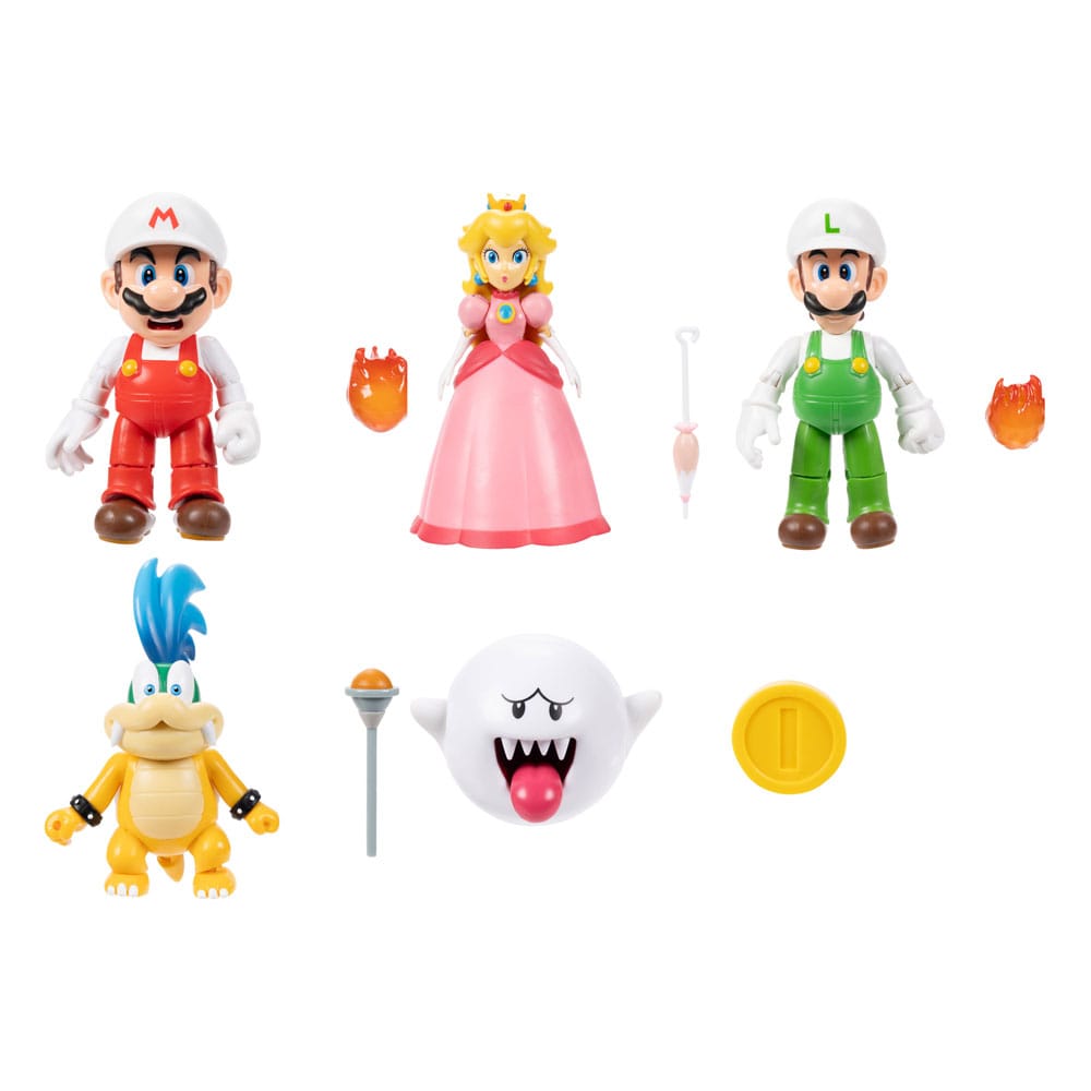 Nintendo Super Mario Wave 41 Mini Figures 10 cm Assortment of 6