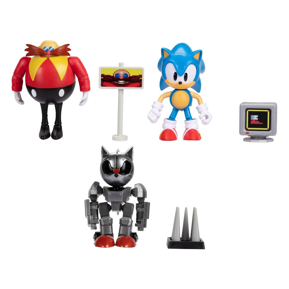 Sonic The Hedgehog Wave 19 Mini Figures 10 cm Assortment of 6