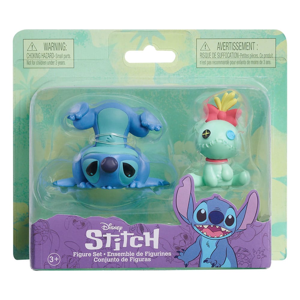 Stitch Scrump & Upside Down Stitch 2-Pack Mini Figures