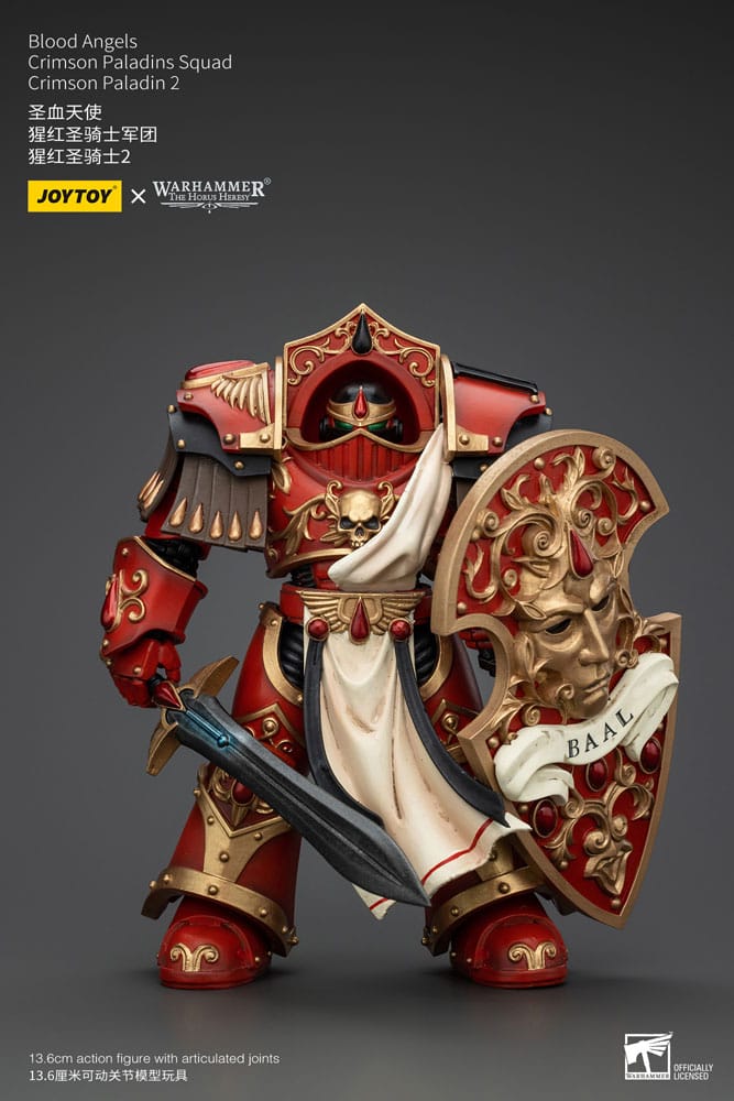 Warhammer Blood Angels Crimson Paladin 2 The Horus Heresy Action Figure 14 cm