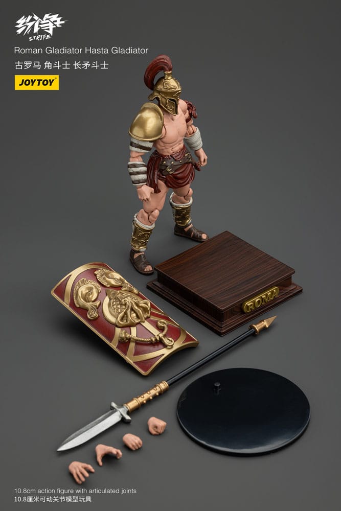 JOYTOY Strife Roman Gladiator Hasta 1/18 Scale Articulated Action Figure