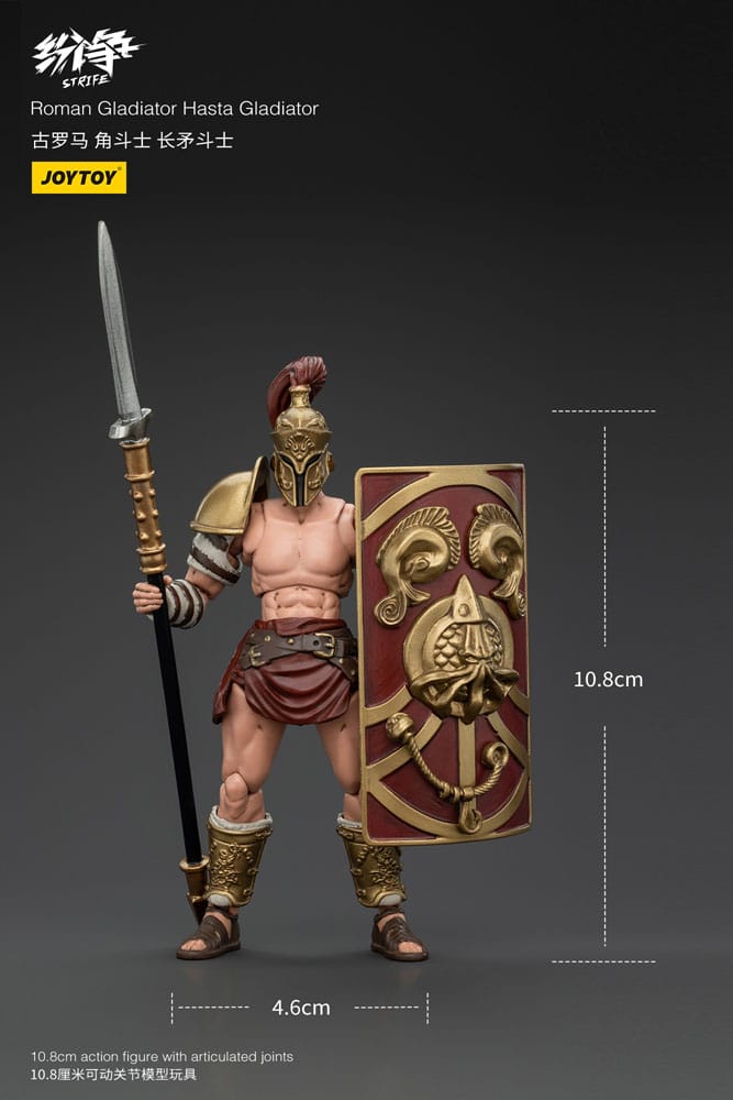 JOYTOY Strife Roman Gladiator Hasta 1/18 Scale Articulated Action Figure