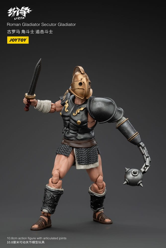 JOYTOY Strife Roman Gladiator Secutor 1/18 Scale Articulated Action Figure