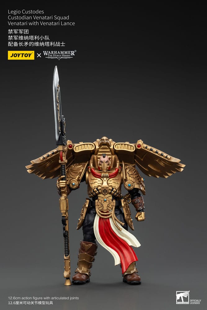 Warhammer Venatari with Venatari Lance Custodian Venatari Squad Legio Custodes The Horus Heresy Action Figure 13 cm