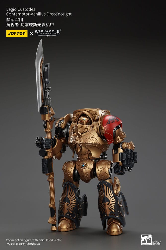 Warhammer The Horus Heresy Legio Custodes Contemptor-Achillus Dreadnought 10" Scale Action Figure