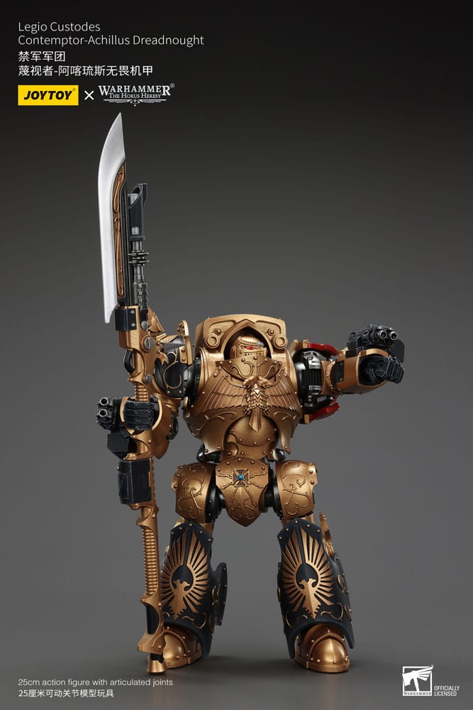 Warhammer The Horus Heresy Legio Custodes Contemptor-Achillus Dreadnought 10" Scale Action Figure