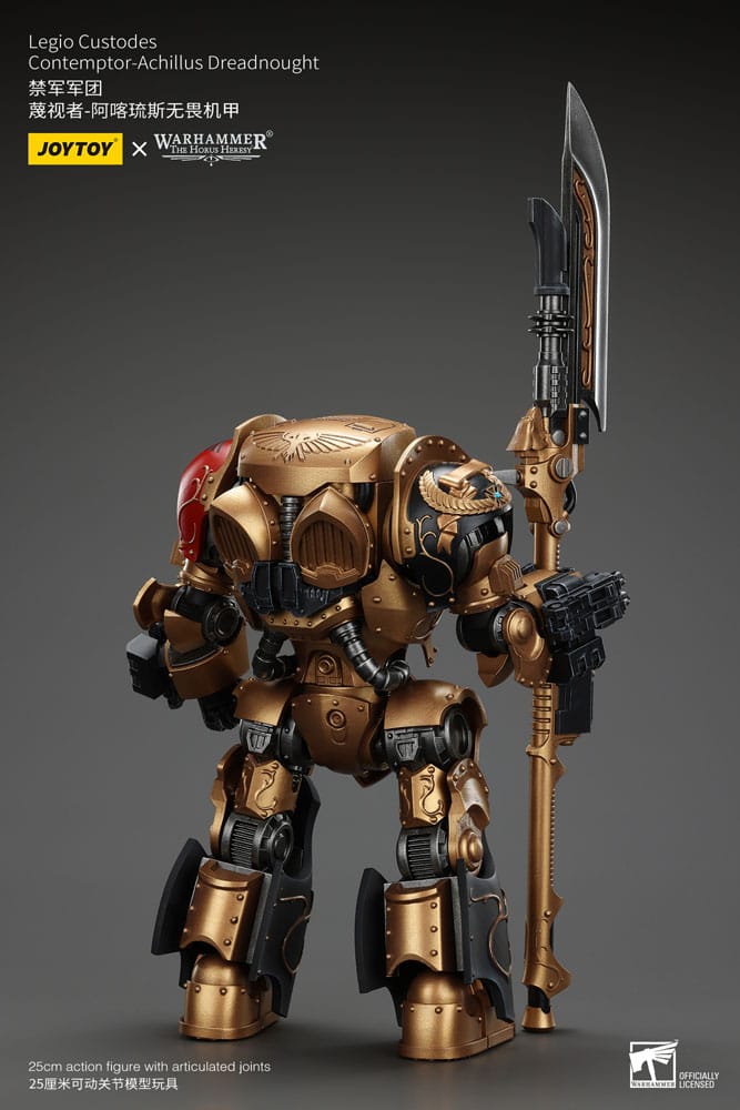 Warhammer The Horus Heresy Legio Custodes Contemptor-Achillus Dreadnought 10" Scale Action Figure